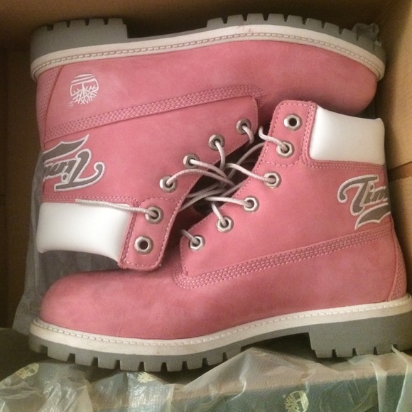 Timberland Boots - Pink Timberlands