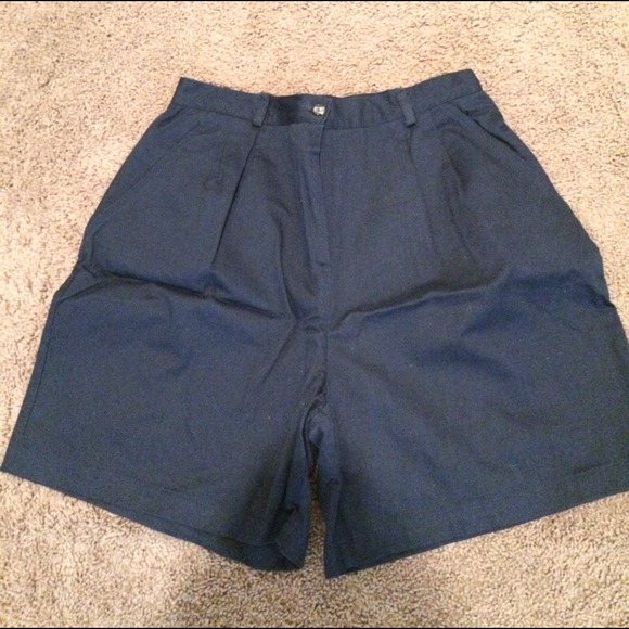 Hanes navy color dress shorts