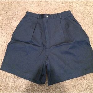 Hanes navy color dress shorts
