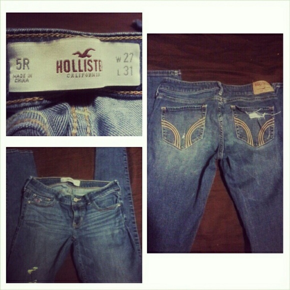 Hollister jeans size 5 regular