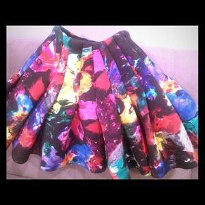 NWT H&M Conscious Collection floral skirt