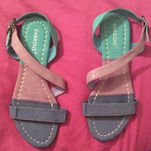 💥 Cute Color Blocking Sandals