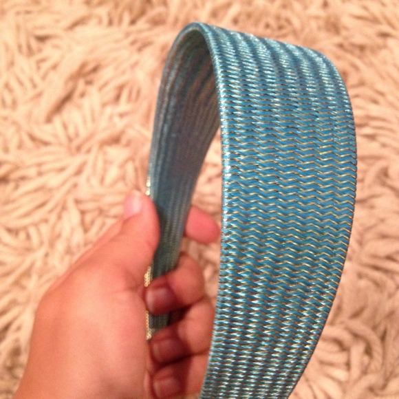 1.5" Glitter Light Blue Headband