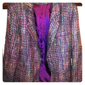 Bloomingdales multi-color blazer