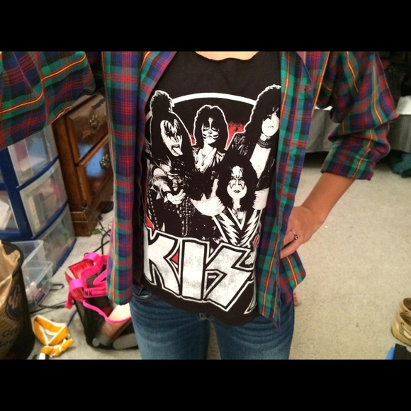 KISS band tank top! NWOT