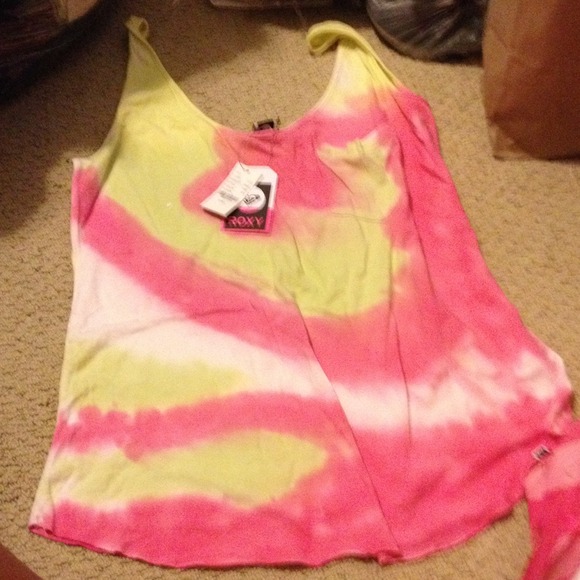 Roxy tie dye tank top