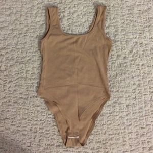 Tan bodysuit