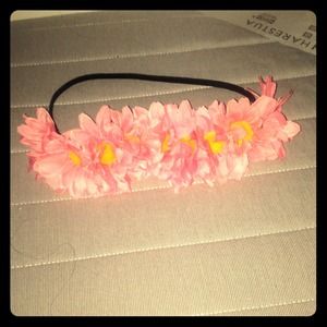 hand crafted flower headband