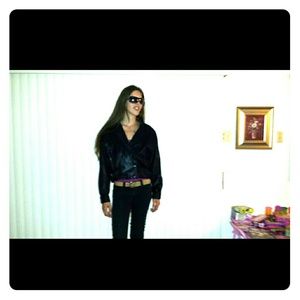 Vintage leather Jacket