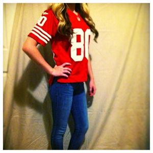 49ers RICE #80 Girls Jersey