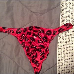 Men's g-string "Kiss" underwear