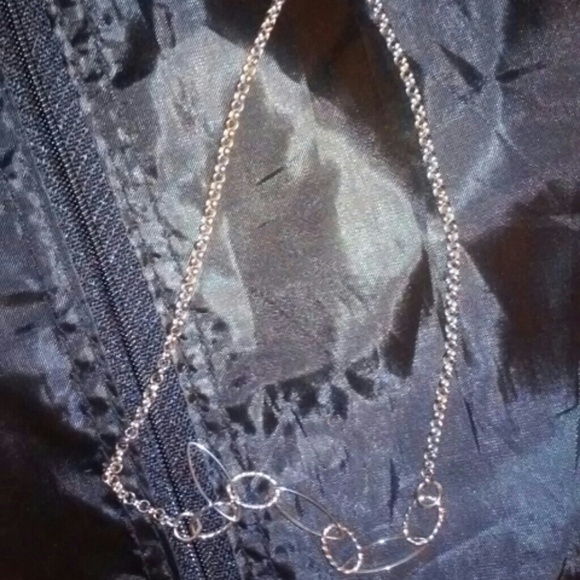 Long simple chain necklace