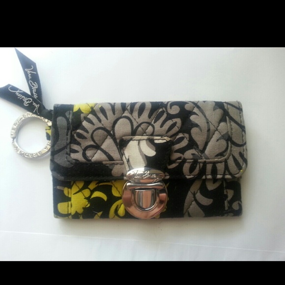 VERA BRADLEY TRIFOLD I.D PUSH-LOCK CASE