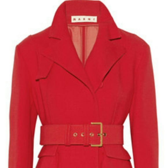 red coat belt
