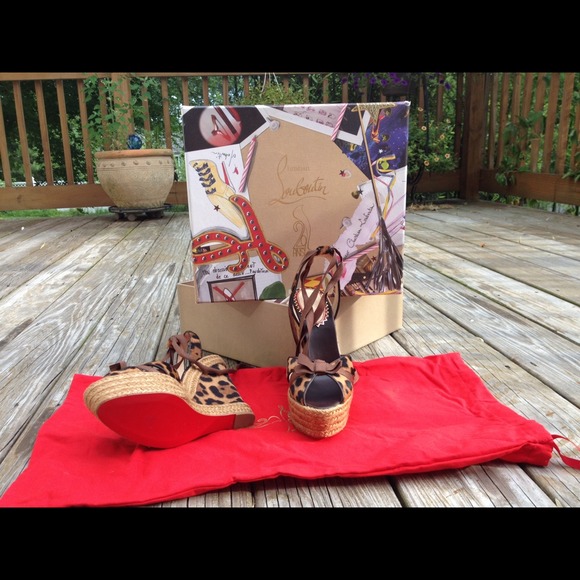 christian louboutin wedges - Picture 2 of 4