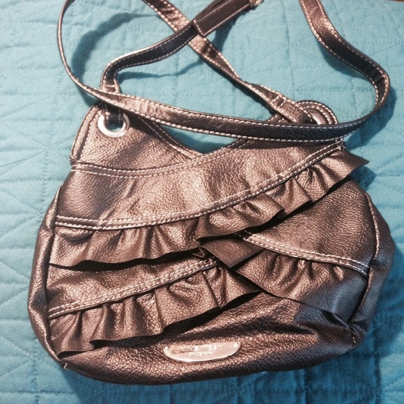 Black Nine West Cross Body Purse
