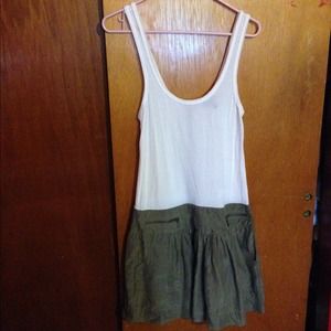 🎁Bebe White Tank Dress🎁