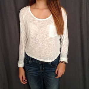 Light weight detailed back shirt!