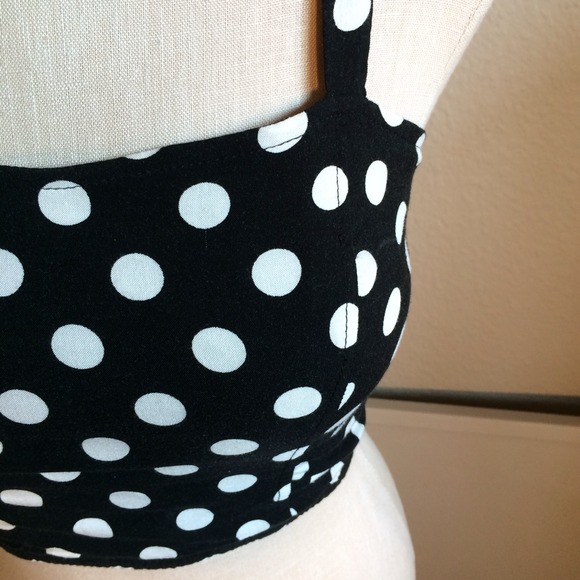 ❌Bundled❌ Polka Dot Bustier Top - Picture 2 of 3
