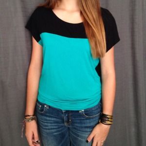Color blocked shirt