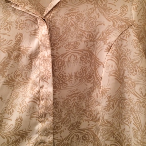 Patterned button down. - Picture 2 of 4