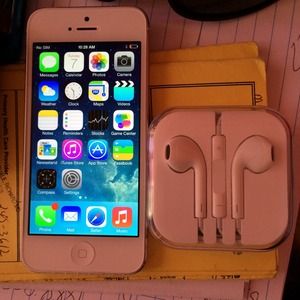 iPhone 5's for sale with original head set