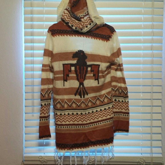 Tribal printed sweater