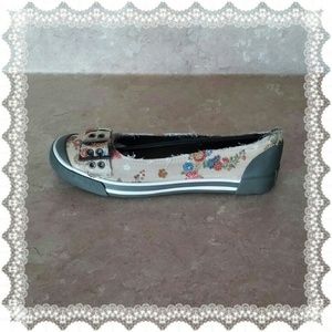 Flat Multi Color Shoes