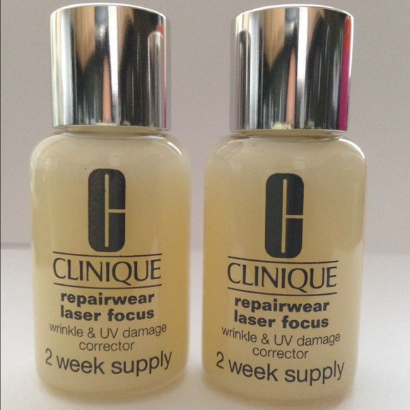 SOLD! Lot 2~Clinique Wrinkle & UV damage Corrector
