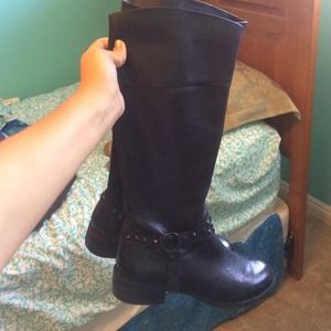 BP Nordstrom Brand Black Boots