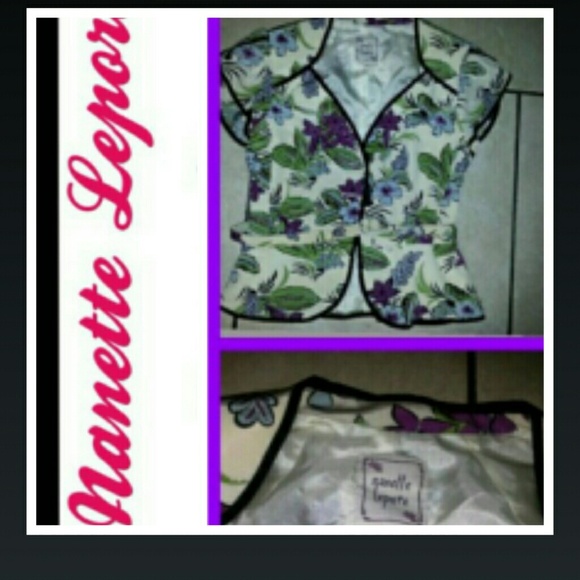 Beautiful floral blouse!