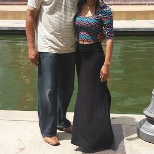 Multicolored Crop Top