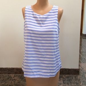 SLEEVELESS NAUTICAL TOP