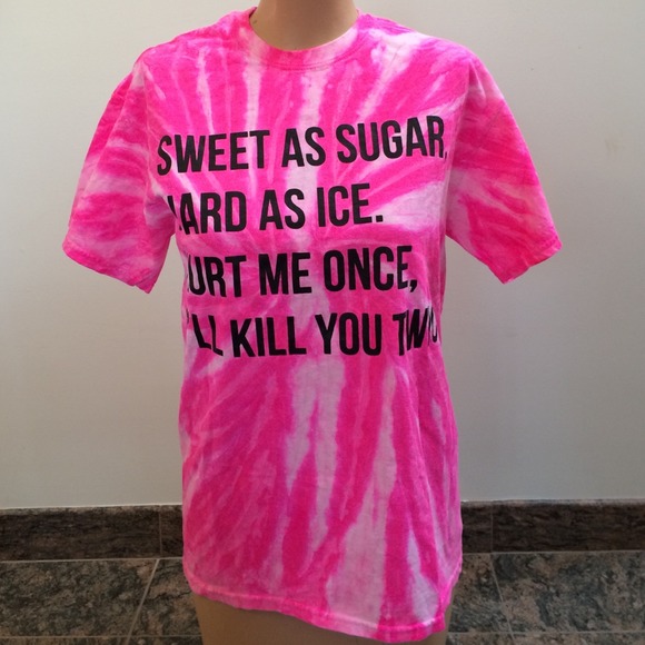 TIE DYED T SHIRT
