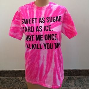TIE DYED T SHIRT