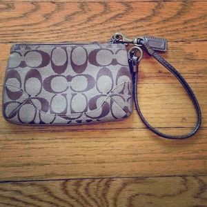 Coach wristlet. Small