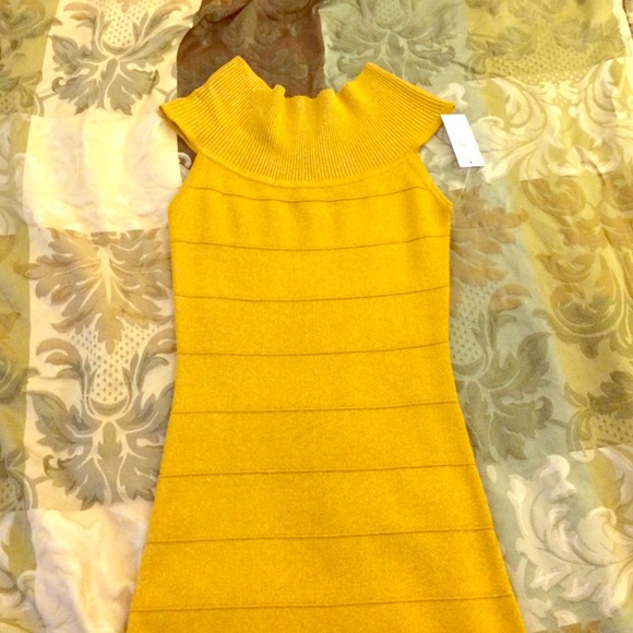 Classy gold dress