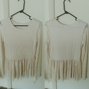 peplum shirt