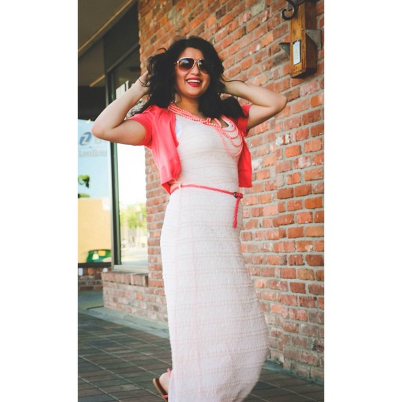 Lace maxi dress