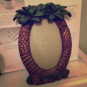 Palm tree picture frame