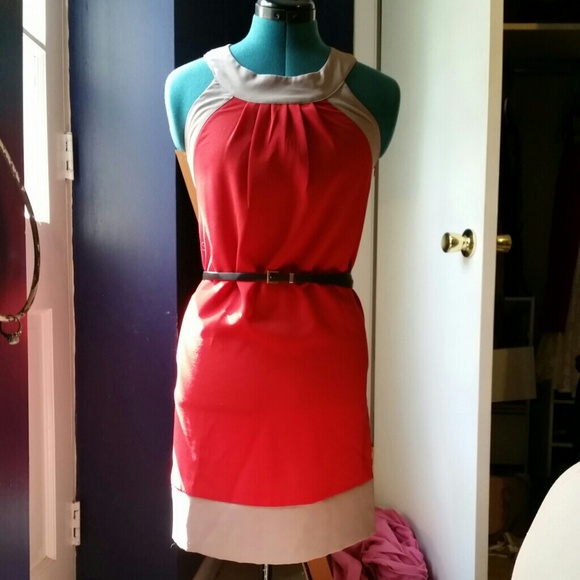 Red dress