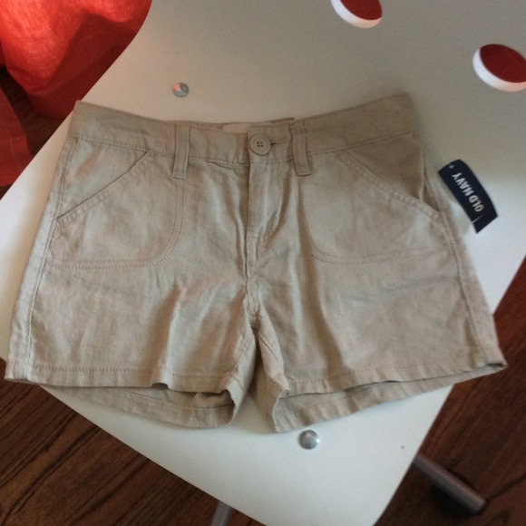 NWT Old Navy Linen Shorts - Girls' Size 10