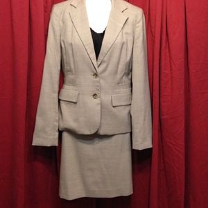 Wool Blend Banana Republic Suit