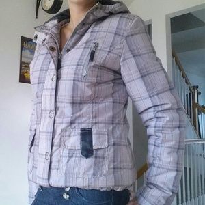 Sporty checkered Winter Jacket