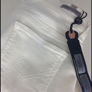 Citizens of Humanity Avedon Skinny White Slick