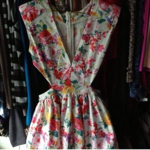 Nasty gal floral dress