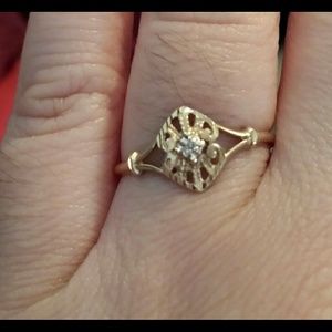 REDUCED!!! 10k yellow gold ring