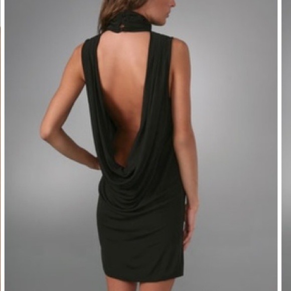 Alice + Olivia - Black Backless Dress - Size XS
