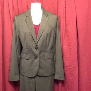Brown Banana Republic Suit