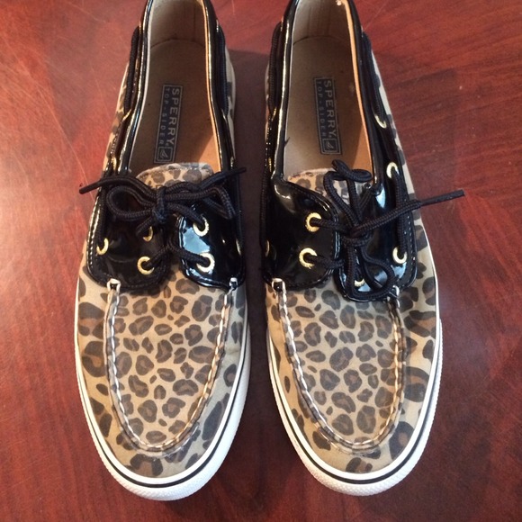 Cheetah Print Sperry Top-Siders